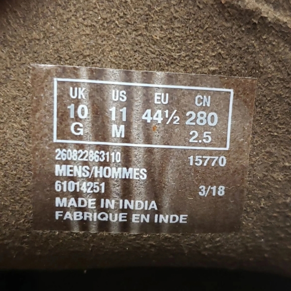 🆕️ Clarks Bushacre 2 Leather Chukka Boots Sz 11 - Picture 13 of 16